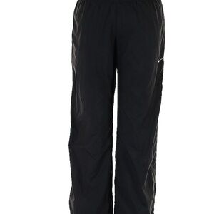 Nike Black Track Pants with Moisture-Wicking Fabric